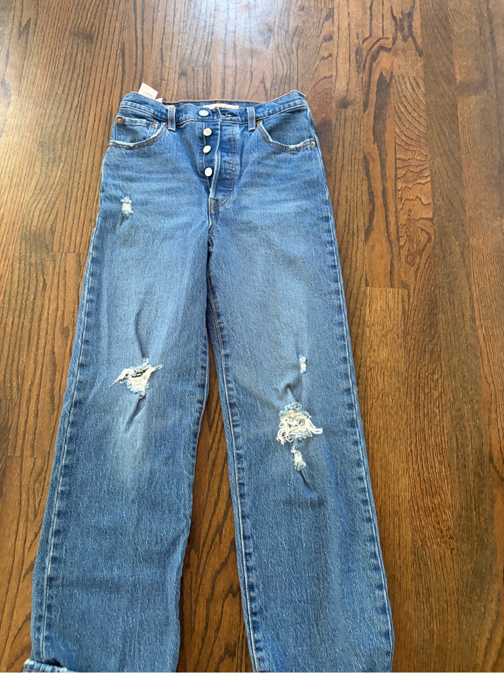 Levi’s ribcage straight ankle sz 26